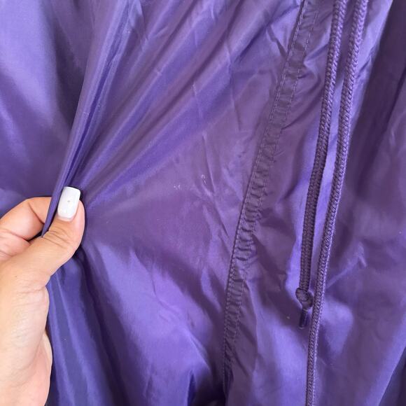 Vintage Adidas Purple Windbreaker Zipper Slit Jogger Pants Men's Size XL - Picture 11 of 12